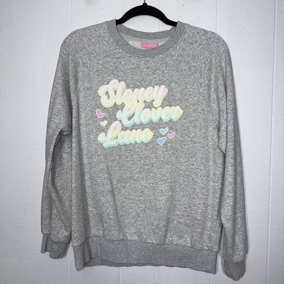 Stoney Clover Lane Target Women’s Crewneck Sweatshirt Gray Size Medium - Picture 1 of 5